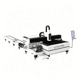 BOCTECH 2 in 1 Sheet and Tube Fiber Laser Cutting Machine High Accuracy for Metal Profiles