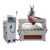 4 Axis CNC Router with Rotary Axis for Wood Metal Plastic Carving and Milling