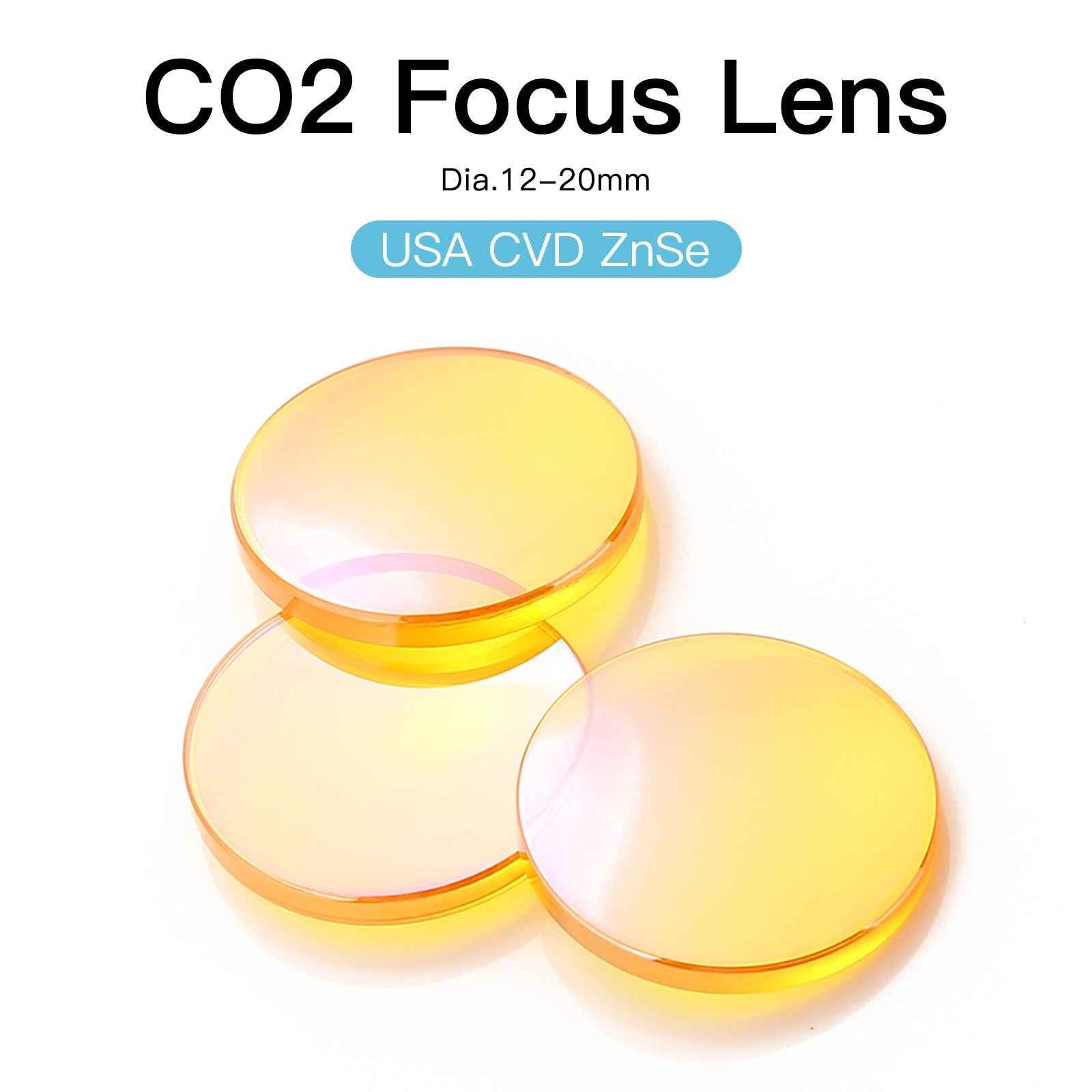 High Precision Focusing Lens for CNC Laser Cutting Machine and Handheld Laser Welder
