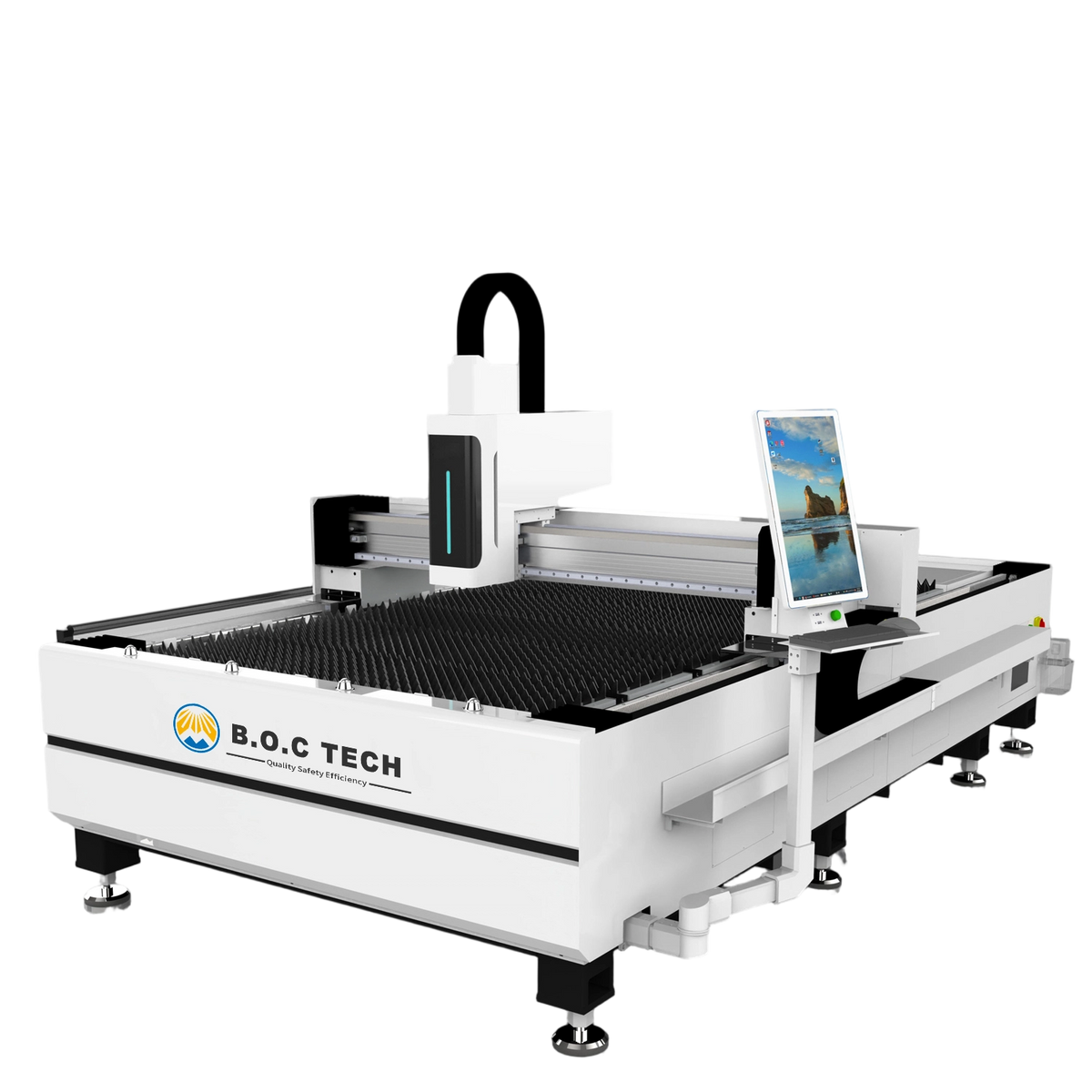 BOCTECH A-Class Sheet Fiber Laser Cutter – High Precision Metal Cutting