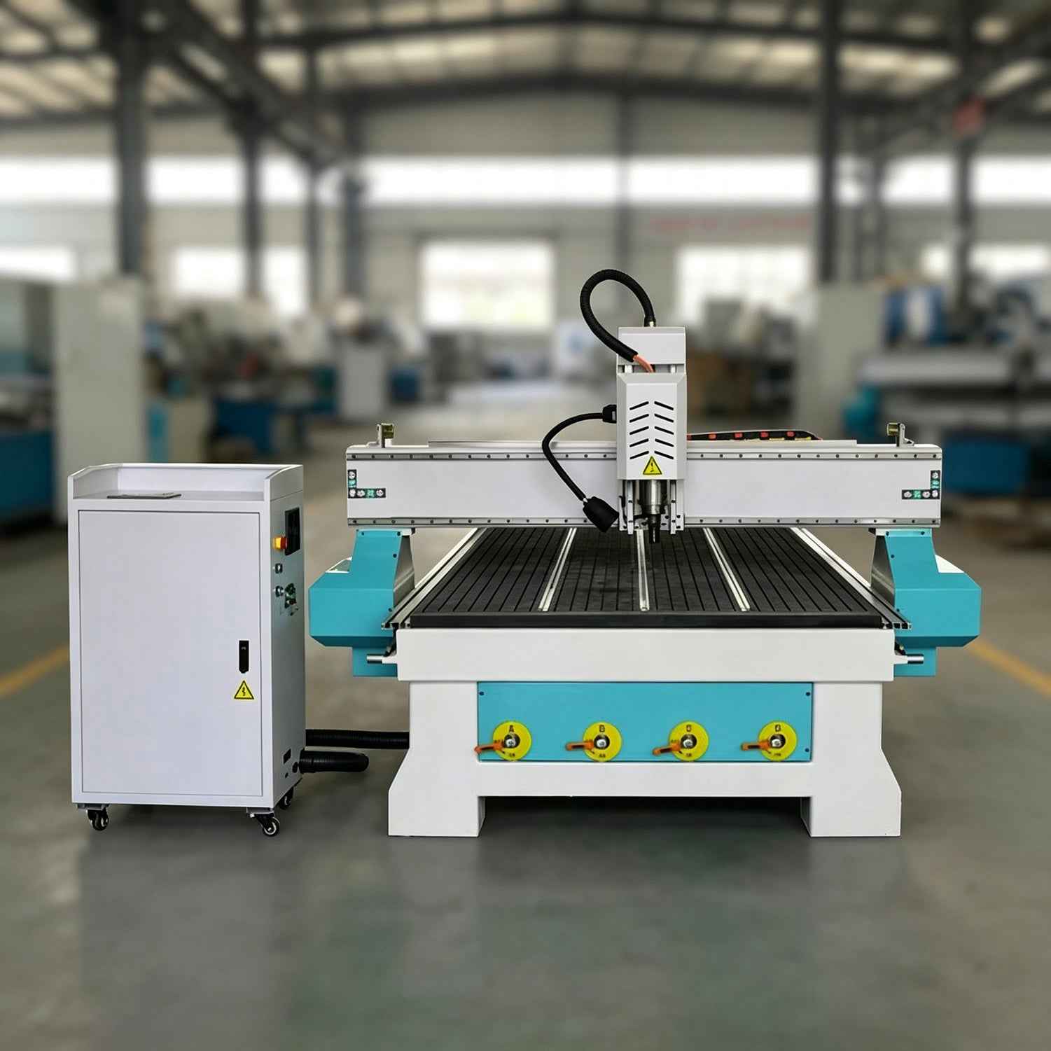 CNC Router Machine for Wood Metal Plastic Cutting Engraving - B.O.C TECH
