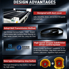 Professional CO2 Laser Cutting Machine for Non-Metal Materials