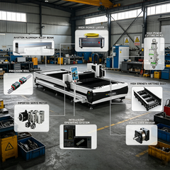 BOCTECH A-Class Sheet Fiber Laser Cutter – High Precision Metal Cutting