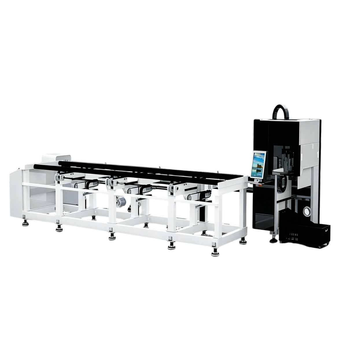 BT-BATP High-Precision Fiber Laser Tube Cutter for Metal Pipes