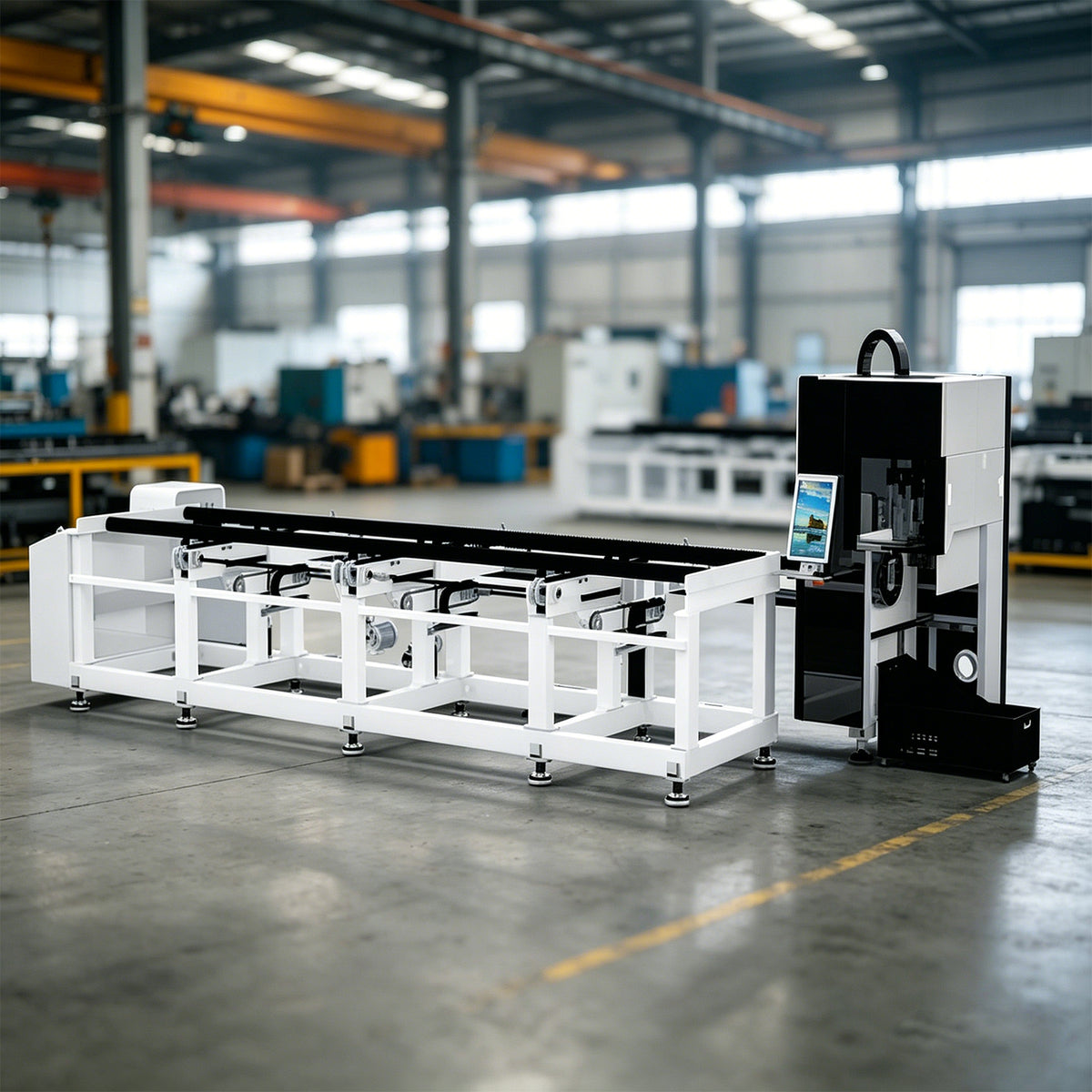 BT6025S High-Precision Fiber Laser Tube Cutter for Metal Pipes