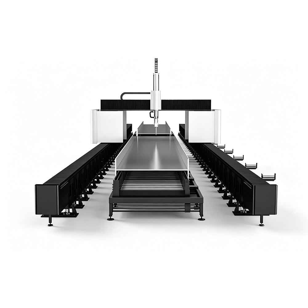 H Series Heavy Duty Structural Steel Laser Cutting System High Precision Fiber Laser for H Beam and I Beam Fabrication