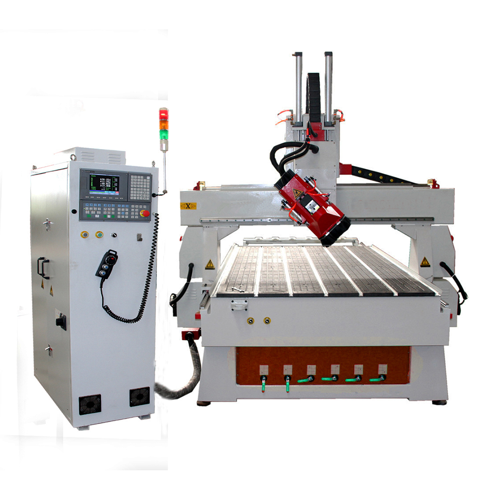 4 Axis CNC Router with Rotary Axis for Wood Metal Plastic Carving and Milling