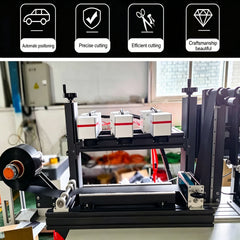 High Precision Automatic Eyelash Cutting Laser Machine for Roll to Roll Production