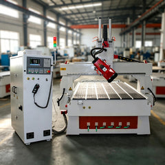 4 Axis CNC Router with Rotary Axis for Wood Metal Plastic Carving and Milling